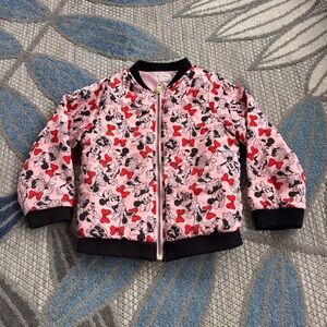 Disney‎ Collection by Tutu Couture Minnie Mouse Pink Jacket Girls Size 5/6